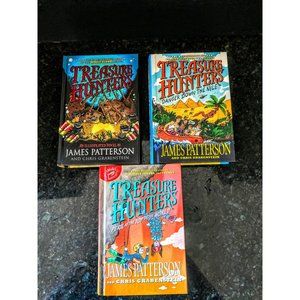 Treasure Hunters Books (Qty. 3), by James Patterson and Chris Grabenstein